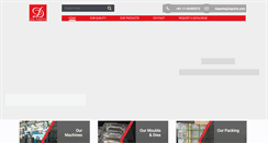 Desktop Screenshot of duparts.com